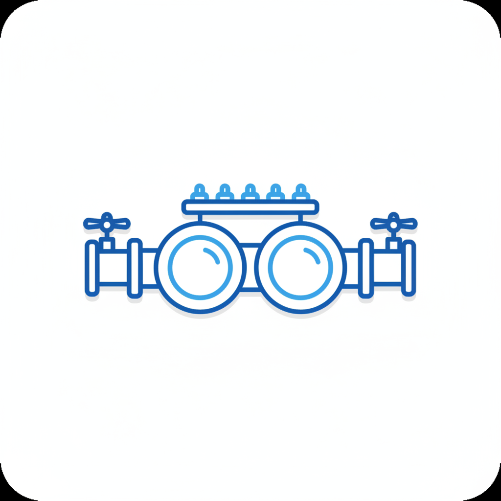 Backflow prevention icon