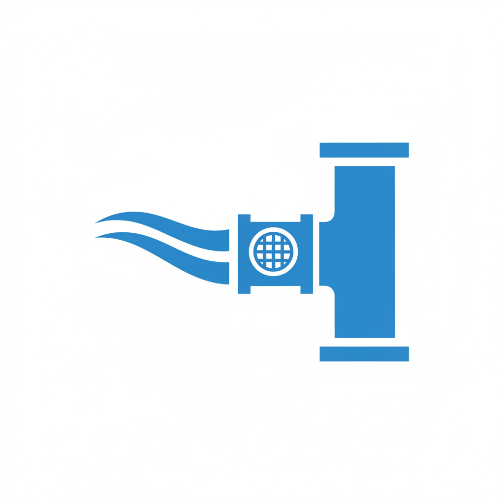 Sewer and drain cleaning icon